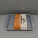 Farberware Nonstick Bakeware Baking Pan With Lid / Nonstick Cake Pan With Lid, Rectangle - 9 Inch x 13 Inch, Gray