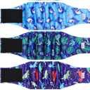 5 Pack Dog Diapers Male Reusable, Premium Belly Bands for Male Dogs, High Absorbing Male Dog Pee Wraps for Doggie in Incontinence or Excitable Urination and Training Dinosaur XXL