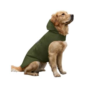 Dog Raincoat Reflective Adjustable Hooded Pet Rain Jacket Poncho with Leash Hole for Dogs S-5XL