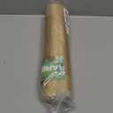 GIVERARE Table Runner, 12x107in Heat-Resistant Woven Vinyl Long Tabletop, Non-Slip Washable PVC Table Runners, Easy to Clean Premium Plastic Dresser Cover for Wedding, Decor, Home, Art (Golden)