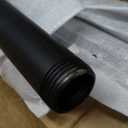 Wall Mounted Clothes Rack 36.4 Inch, 2 Pack Industrial Pipe Clothing Rack, Black Wall Clothing Rack, Multi-Purpose Clothing Hanging Rod for Closet