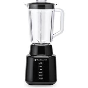 Toastmaster 350 Watt Blender with 48 oz BPA-Free Jar, Black, TM-600BL
