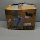 INVENHO Large Dog Beds Large Sized Dog Washable, Orthopedic Warming Soft Sleeping Puppy Bed Durable Pet Bed with Anti-Slip Bottom L(35"x25"x10")