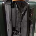 Hanke 20 Inch Carry On Luggage 22x14x9 Airline Approved Lightweight PC Hard Shell Suitcases with Wheels Travel Luggage Rolling Suitcase Travel Luggage Bag for Weekender(Blackish Green)