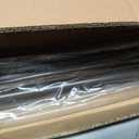 1 1/8 Inch Diameter Room Darkening Curtain Rods 84-134”, Heavy Duty Window Wrap Around Drapery Rod with Aluminum Bracket, Accessories, Wall Mounted Ceiling Mounted, Adjustable Length, Dark Bronze