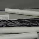 Door Draft Stopper for Bottom of Door, Under Door Gap Filler/Seal for Big Gap, No Folding Required, Flexible Installation Door Sweep soundproofing Strip for Home & Apartment, 28-32in, Grey (Gray)