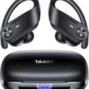 TAGRY Active Noise Cancelling Wireless Earbuds 80 Hrs Playtime Bluetooth Earbuds