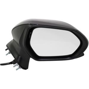 KarParts360 For Toyota Camry 2018-2024 Door Mirror Assembly Passenger Side | Power | Gloss Finish | Non-Heated | Replacement For 87910-06800 | 87915-33030-C0 | TO1321366