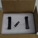 Bathroom Vanity Tray and White Marble Kitchen Soap Tray, Luxurious Small Accessory for Table/Countertop (Black-Rectangle, 8" x 4" x 1")