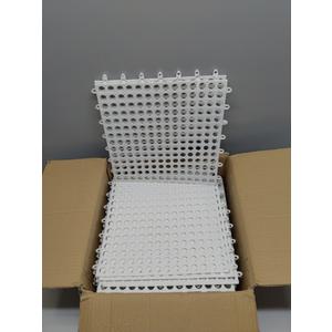 12x12 Rubber Floor Tiles White