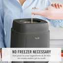 Martha Stewart Ice Cream Maker Machine, 1QT Fully Automatic, 3 Modes, Black