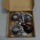 2" Ball Caster Wheels, casters Set of 4 Brass Vintage Antique Caster 5/16" x 1 1/2" (8 x 38mm) Wheels Pole with Sleeve for Furniture, Chairs, Cabinets, casters Set of 4 Heavy Duty