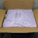 Hobestluk 4ft Bean Bag Chairs for Adults Large Beanbag Chair with Plush Faux Fur Cover Big Bean Bag Chair for Living Room Bedroom Dorm Office - Purple (44” x 44” x 24”)