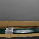 Fence Posts 3 Feet, Pack of 10, Metal Fence Poles U Post Sturdy Duty Fence Stakes Step in Post No Dig Fence Post for Garden Wire Fence Steel Sign Post (Fits to 2-ft Fence Mesh)