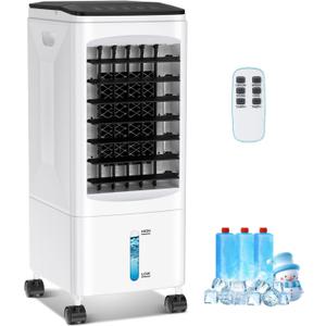 Portable Air Conditioners No Window Needed, 3 IN 1 Air Conditioner Portable with Remote, 1-7H Timer 3 Wind Speed, AC Unit for Room Bedroom Office(White)
