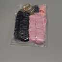 Stretchy Scrunchie Lanyard for ID Badges & Keys  with Silicone Pen Holder | Cute & Secure Scrunchie Lanyards for Teachers, Nurses, Women (Matching Couple Set)