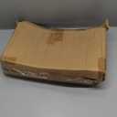 AuldHome Design Wicker Christmas Tree Collar (Gray Washed, 29-Inch), Real Wood Basket Weave Large Willow Tree Skirt