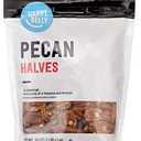 Amazon Brand - Happy Belly Pecan Halves, No Added Salt, 16 ounce (Pack of 1)and Love Crunch Organic Dark Chocolate & Red Berries Granola, 11.5 oz (Pack of 1), Non-GMO, Fair Trade, by Nature's Path, Best By: 2025 Aug 31  