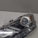 For 2014 2015 2016 2017 InFiniti Q50 LED Projector Headlight Headlamp Assembly w/o AFS Replacement Left Driver Side Black Housing