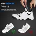 Mortons Extension Orthotic,Recovery Carbon Fiber Insole, 1Piece, Very Rigid Foot Support Insert for Morton's Toe, Turf Toe, Arthritis, Hallux Rigidus, Broken Big Toe and Forefoot Pain, 235mm, Womens 7.5-8 / Mens 6.5-7 1PC