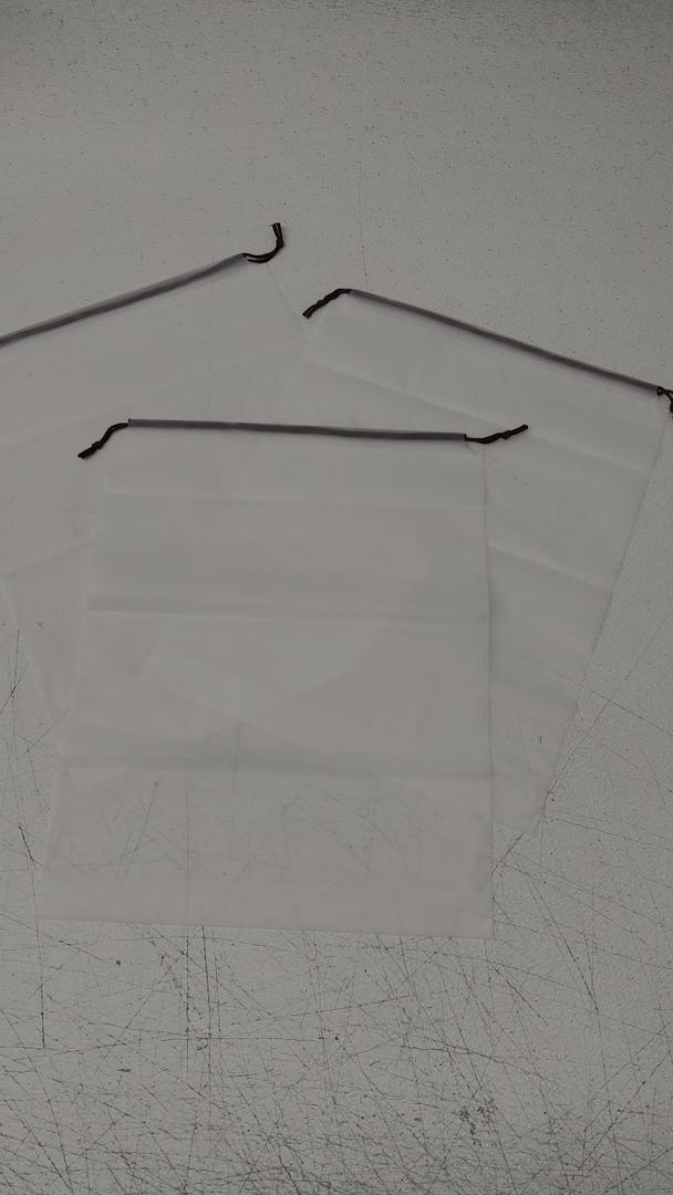 PRETYZOOM Travel Home Storage : 3 pcs Drawstring Laundry Pouches Clothing Sorting Bags Dustproof Travel Pouches