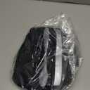 FUAMEY Dog Coat for Medium Dogs,Waterproof Dog Winter Jacket with Harness Built in Puppy Cold Weather Coats Reflective Pet Vest with Zipper Warm Fleece Dogs Snowsuit Windproof Solid Black M (M(chest:21in))