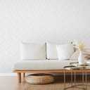 Cohoo Home Modern Peel and Stick Wallpaper Boho Contact Paper for Cabinets and Drawers Geometric Wall Paper Gray White Removable Self Adhesive Wallpaper for Bedroom Bathroom Waterproof 17.3inW 393inL