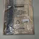 Batmerry Brown Beige Abstract Art Kitchen Valances Half Window Curtain, Brown Art Abstract Acrylic Painting Kitchen Valances for Windows Heat Insulated Valance for Decor Reducing The Light 52x18 Inch