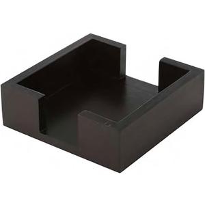 Thirstystone Dark Walnut Wood Coaster Holder for Square Coasters 5.25" x 5.25"