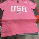 4th of July Shirts Toddler Boys Girls American Flag USA T-Shirt Kids Patriotic Tee Tops (Pink) Medium
