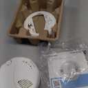 Kidde Smart Smoke and Carbon Monoxide Detector, Ring App Enabled for Real-Time Notifications, Wire-Free Interconnectivity, AA Battery Powered, EXP: APR 10/2034