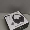 WallarGe Wireless Headphones for TV Watching, Comfortable for Seniors with Bluetooth 5.3, Easy Setup Headphones with USB Transmitter, 25 Hours Play and No Audio Delay