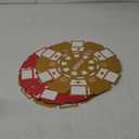 12 Pcs Casino Theme Party Decorations 9 Inch Large Poker Chip Favor Boxes Jumbo Chip Table Centerpiece for Game Night New Year Prom Party Supplies, Multicolor