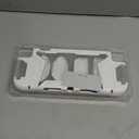 PlayVital for Switch 2 Beyond-Grip Dockable Case, Interchangeable FPS/Omni Ergonomic Grips + Military-Grade Drop Protective Cover + 2 Joystick Caps for Nintendo Switch 2 (White)