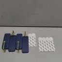 Command Medium Wire Hook, Juniper Berry, 4 Hooks, 6 Strips