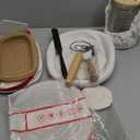 Sourdough Bread Baking Supplies, Sourdough Starter Kit, Cotton Rope Banneton Bread Proofing Basket, 40oz Sourdough Starter Jar, Sourdough Proofing Basket, Bread Making Tools for Mom, Bakers, Women