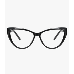 Blue Light Glasses Cateye Women Fake Eyeglasses Anti Eye Strain Computer Glasses Clear Lens