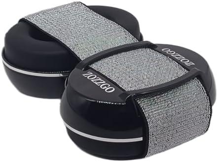 ZOZZGO Sleep Ear Muffs Noise Reduction with Earplugs Noise Cancelling Earmuffs Lightweight Sound Proof Ear Protection