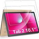 2-Pack Screen Protector Compatible with T-Mobile REVVL Tab 2 10.1 Inch Tablet 2025 Release, Tempered Glass Film [HD Clarity] [9 Hardness] [Anti-Scratch]