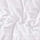 Andency White Ruffle Comforter Full Set, 3pcs Vintage Farmhouse Shabby Chic Bedding Comforter Set, Soft Lightweight Fluffy Bed Comforter Sets All Season Bedding Set