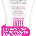 BioSilk for Dogs Silk Therapy Dog Detangling Conditioner, Dog Coat Conditioner to Help Smooth Knots and Tangles and Support Soft Manageable Coats during Routine Grooming, 12 Fl Oz