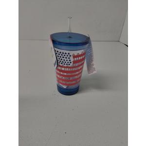 LUUM GLO&GO LED 18OZ TUMBLER Blue FRWRK
