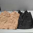 Zeagoo Silk Camisole Tops for Women 2025 V Neck Satin Tank Top Spaghetti Strap Cross Back Sleeveless Summer Blouses, S