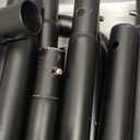 Adjustable Volleyball Rebounder Net 7x4 FT, Steel Frame & High-Tension PE Netting, Durable & Portable Volleyball Training Equipment Practice for Improving Volleying, Bumping, Spiking Skills (black)