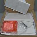 9 Tier Tree Bookshelf with Light and Drawer, Floor Standing Bookshelf Storage Organizer for Books/CDs, 9 Shelf Small Bookcase for Bedroom, Living Room, White