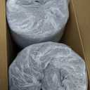 Outdoor Chair Cushions 19 x 19 x 2.5 Inch Set of 2, Water-Resistant & Fadeness Durable Patio Furniture Cushion for Garden Sofa Couch Chairs, Portable Comfort with Attach Ties, Light Grey