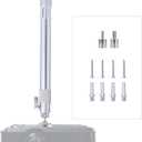 Universal Projector Wall Ceiling Mount Hanger Adjustable Length from 11.8 inch to 23.6 inch, 11 lbs Load Ceiling Projector Mount Holder Stand Mounting Bracket with 360 Rotatable Head