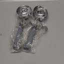 2 Pcs Release Cookie Scoops Ice Cream Scooper with Trigger Release Portion Scoop Stainless Steel for Portion Control, Baking Food, Cookie Dough, Cupcake Batter (4 oz,Gray)