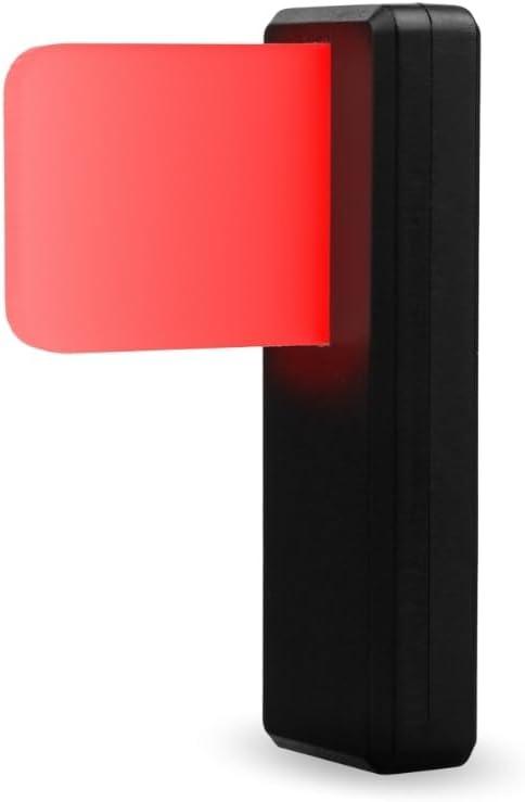 Flag 2  2nd Gen LED Busy Light  Status & Availability Indicator for Office  Avoid Workplace Distractions and Boost Productivity (Black)