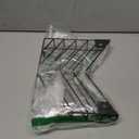 CROISSANT Black Wall Mounted File Organizer,Metal Magazine Basket, Concave Wall Mounted Magazine Rack, Suitable for Hanging File Folders for Office Living Room (Black, 1 Pack)